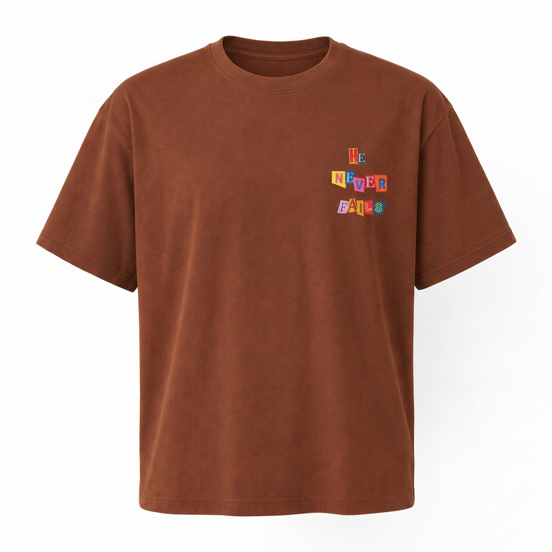 He Never Fails Tee